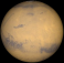 Mars at opposition in 2001 (Image from NASA's Solar System Simulator v4.0)
