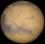 Mars at opposition in 2007 (Image from NASA's Solar System Simulator v4.0)