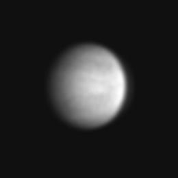 A distant Venus in infrared imaged by Antonio Cidado in May 2021 (Image: Antonio Cidado/ALPO-Japan)