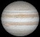 Jupiter as seen from the Earth at opposition on 2011 October 29 (Image from NASA/JPL's Solar System Simulator v4)