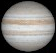 Jupiter as seen from the Earth at opposition on 2012 December 3 (Image from NASA/JPL's Solar System Simulator v4)