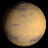 View of Mars from Earth on July 1st 2016 at 0h UT (Image from NASA's Solar System Simulator v4)