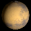 View of Mars from Earth on July 11th 2016 at 0h UT (Image from NASA's Solar System Simulator v4)