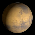 View of Mars from Earth on August 20th 2016 at 0h UT (Image from NASA's Solar System Simulator v4)