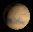 View of Mars from Earth on September 9th 2016 at 0h UT (Image from NASA's Solar System Simulator v4)