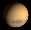 View of Mars from Earth on September 19th 2016 at 0h UT (Image from NASA's Solar System Simulator v4)