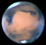 The planet Mars imaged by Joaquin Camarena in April 2014 (Image: Joaquin Camarena /ALPO-Japan)