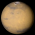 View of Mars from Earth on February 2nd 2012 at 0h UT (Image from NASA's Solar System Simulator v4)