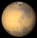 View of Mars from Earth on February 12th 2012 at 0h UT (Image from NASA's Solar System Simulator v4)