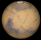View of Mars from Earth on March 3rd 2012 at 0h UT (Image from NASA's Solar System Simulator v4)
