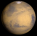 View of Mars from Earth on April 2nd 2012 at 0h UT (Image from NASA's Solar System Simulator v4)