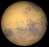 Mars at opposition in 2018 (Image from NASA's Solar System Simulator v4)