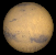 Mars at opposition in 2022 (Image from NASA's Solar System Simulator v4)