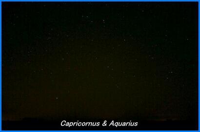 Photograph showing the constellations of Capricornus & Aquarius. Click for a full-size photo (Copyright Martin J Powell, 2005)
