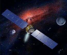 NASA's Dawn spacecraft (Image: NASA/MCREL/UCLA)