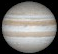 Jupiter as seen from the Earth at opposition on 2023 November 3 (Image from NASA/JPL's Solar System Simulator)