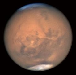 Mars at closest approach imaged by Avani Soares (Canoas, Brazil) in July 2018 (Image: Avani Soares/ALPO-Japan)
