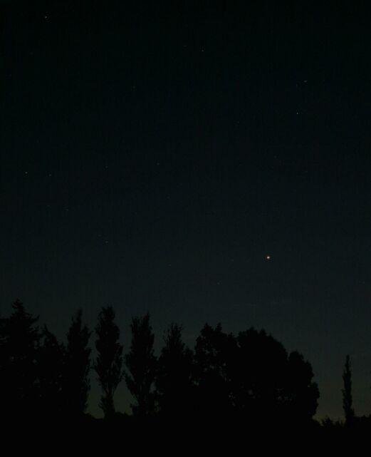 Mars at opposition in Capricornus in July 2018 (Copyright Martin J Powell 2018)