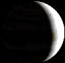 View of Venus from Earth on September 29th 2010 at 0h UT (Image modified from NASA's Solar System Simulator v4)