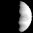 View of Venus from Earth on March 24th 2020 at 0h UT (Image modified from NASA's Solar System Simulator v4)