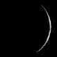 View of Venus from Earth on December 28th 2021 at 0h UT (Image modified from NASA's Solar System Simulator v4)