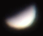 Venus seen through the telescope at 51% phase (Copyright Martin J Powell 2008)
