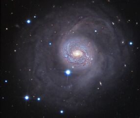 M77 Seyfert galaxy in Cetus (Image: Ken Crawford [Rancho Del Sol Observatory]/NASA)