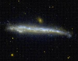 The Whale Galaxy (NGC 4631) in Canes Venatici (Image: GALEX/NASA/Wikimedia Commons)